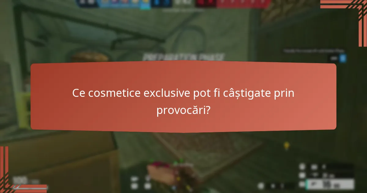 Ce cosmetice exclusive pot fi câștigate prin provocări?